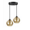 PENDELLEUCHTE HAGEN - Honig, Glas/Metall (35/35/70cm) - kiki design