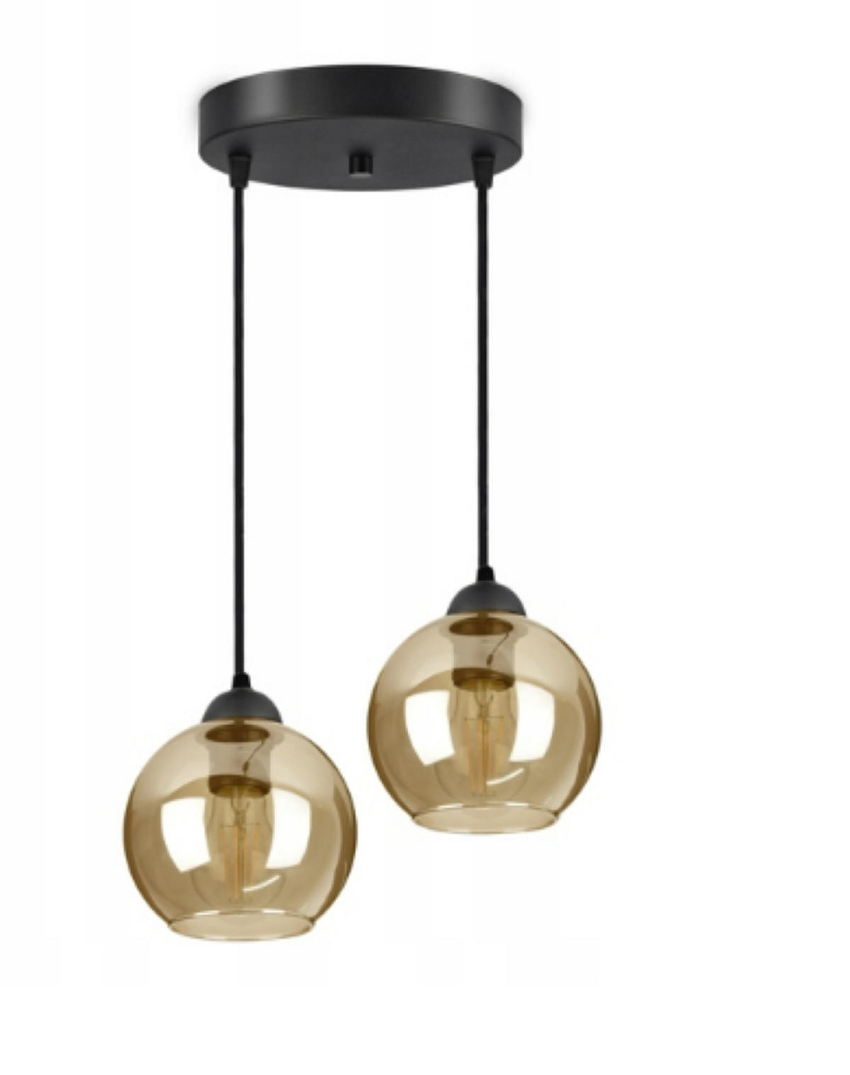 PENDELLEUCHTE HAGEN - Honig, Glas/Metall (35/35/70cm) - kiki design