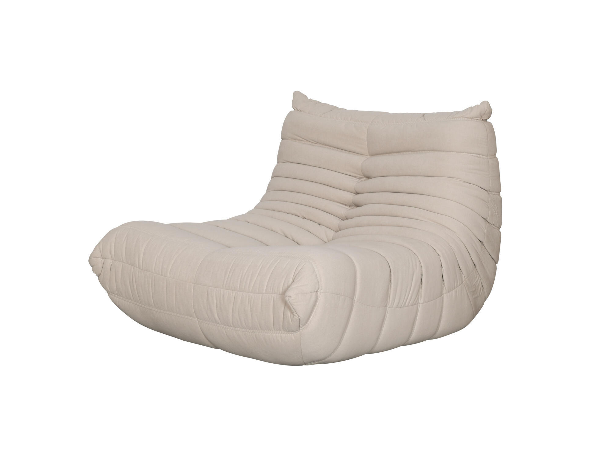 SESSEL NUA Beige 87x102x70 cm - Beige, Textil (87/70/102cm) - FURNLUX