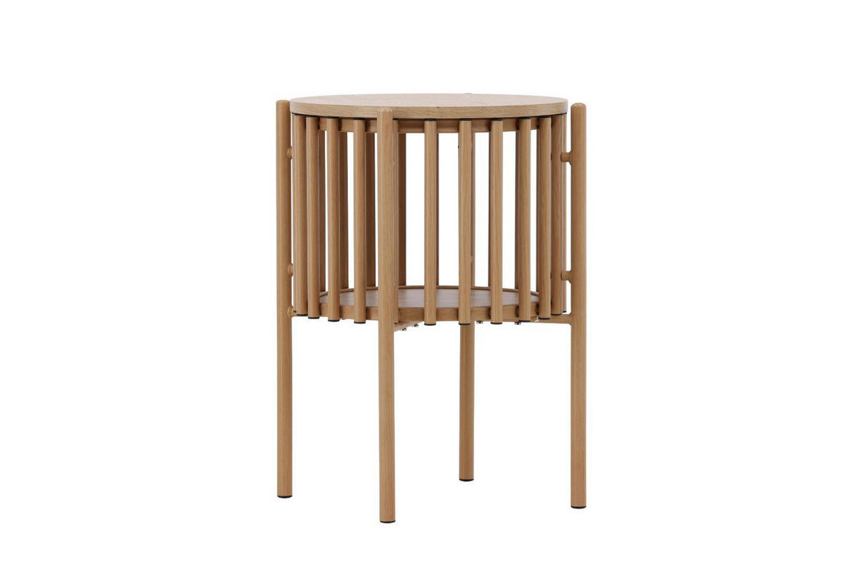 BEISTELLTISCH, Rubbo, Natur, MDF, 45 x 45 x 65 cm - Naturfarben, Holzwerkstoff (45/45/65cm) - ebuy24
