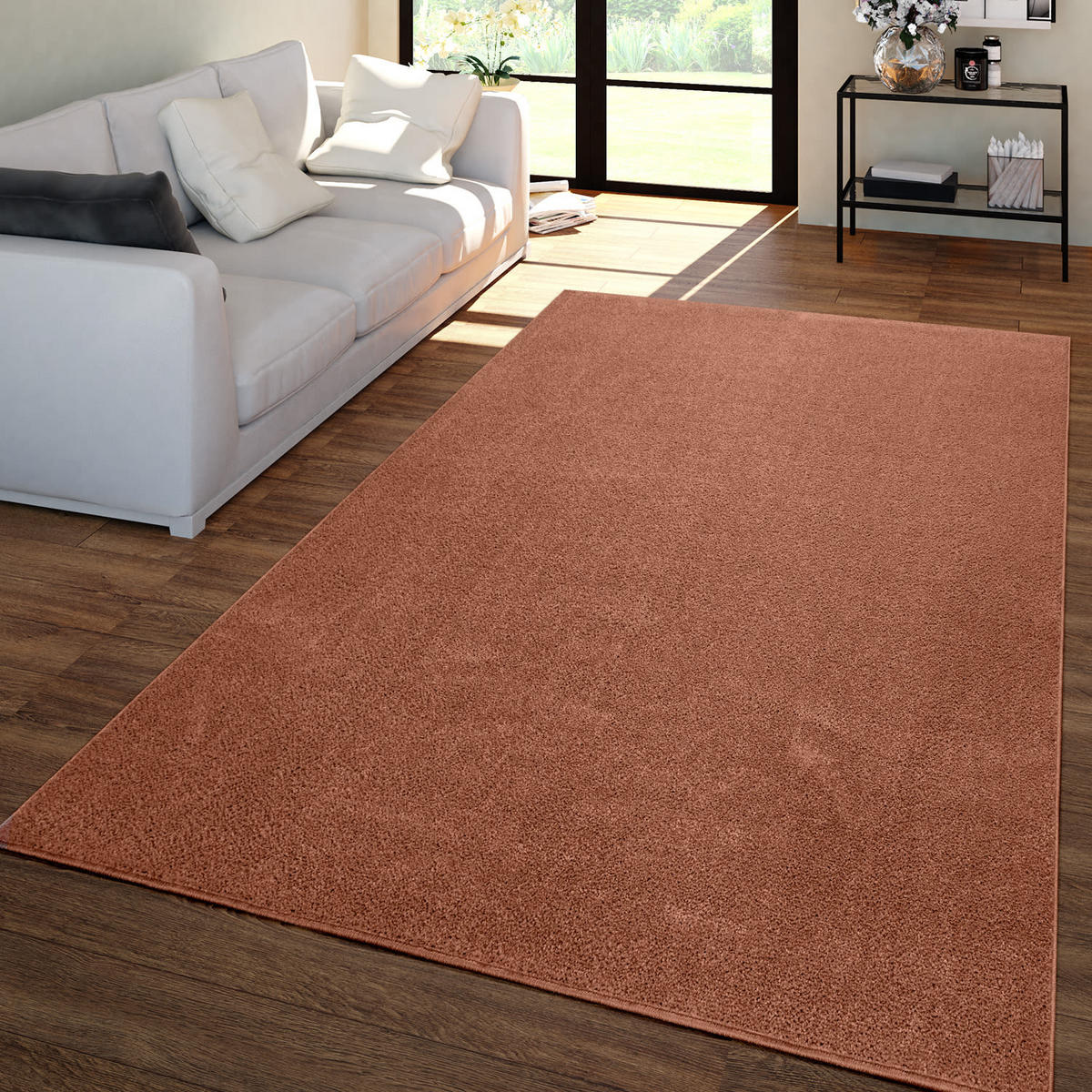 FLACHWEBETEPPICH Braun 240 x 340 cm - Braun, Kunststoff (240/340cm) - TT Home