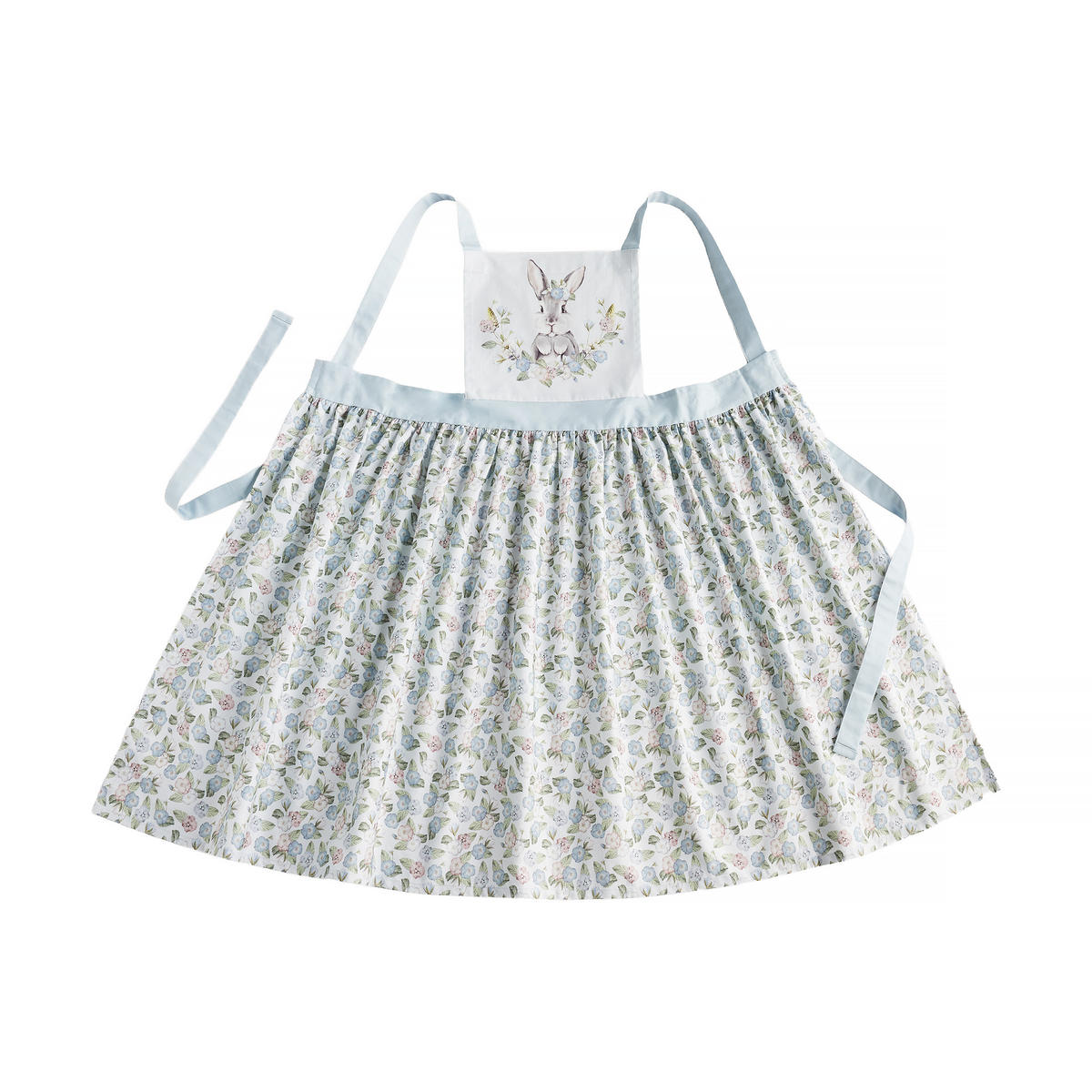 SCHÜRZE Pansilo - Hellblau, Textil (142/90cm) - home&you