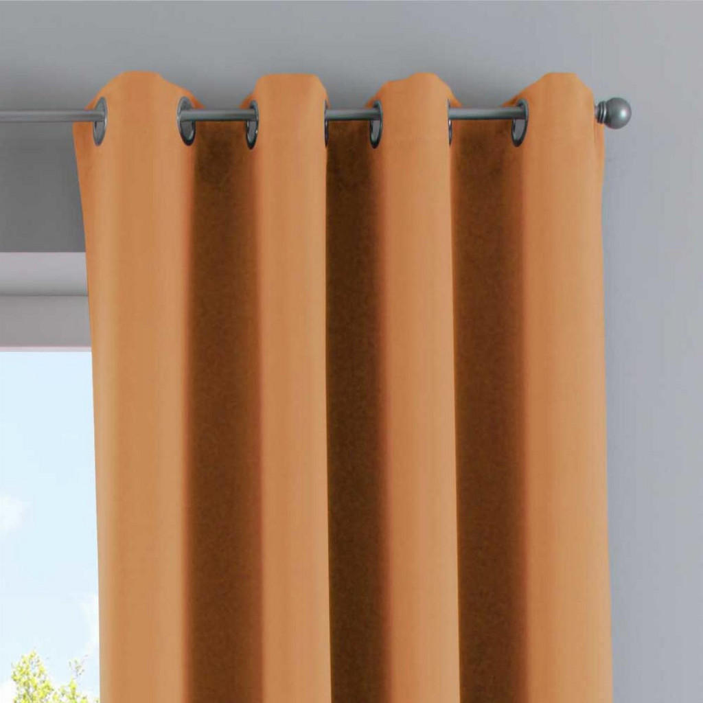 Thumbnail - Gardinenbox Vorhang, Orange, Textil, 295x245 cm, Oeko-Tex® Standard 100, Wohntextilien, Gardinen & Vorhänge, Fertiggardi...