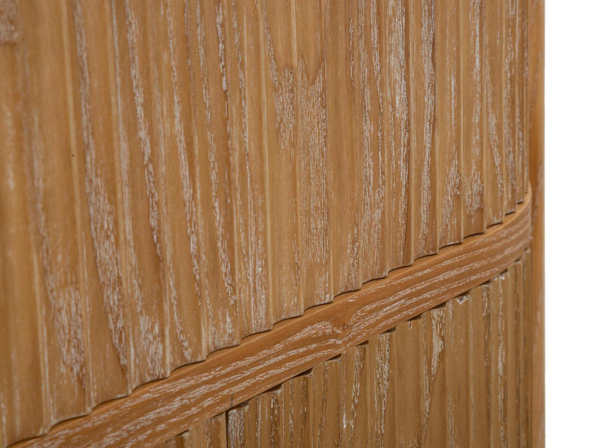 KOMMODE Gothenburg, braun, Tannenholz, MDF und Eisen, 81 x 46 x 82 cm - Braun, Holz/Holzwerkstoff (81/82/46cm) - Mauro Ferretti