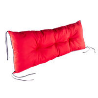 SITZKISSEN 120/40/13 cm, in Rot für 2 Personen, Bankauflage - Rot, Naturmaterialien (120/13/40cm) - Best for Kids