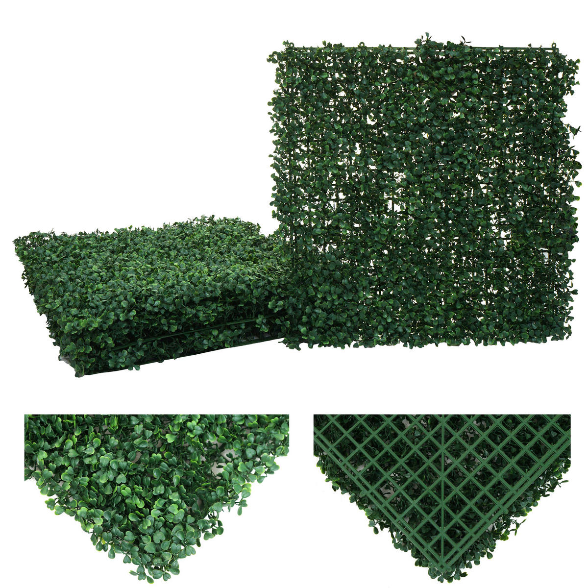 WANDFLIESE Grün - Grün, Kunststoff (49/4cm) - MCW