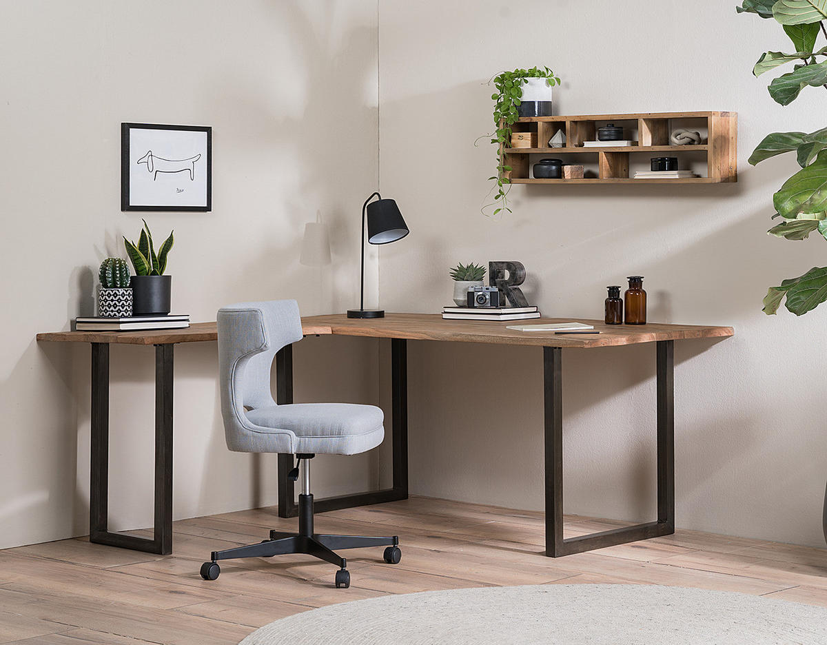 WANDREGAL 6 Fächern - Pinie massiv - Braun, Holz (100/26/16cm) - home24