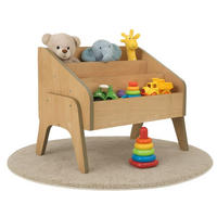 BÜCHERBOX MILL Holz - Naturfarben, Holzwerkstoff (35/45/55cm) - Mein-Regal