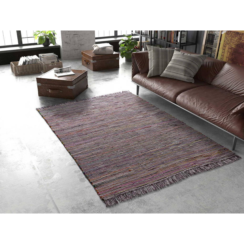 Thumbnail - Atticgo Handwebteppich, Mehrfarbig, Textil, Grafikmuster, Rechteckig, 150x220 cm, in verschiedenen Größen erhältlich, Te...