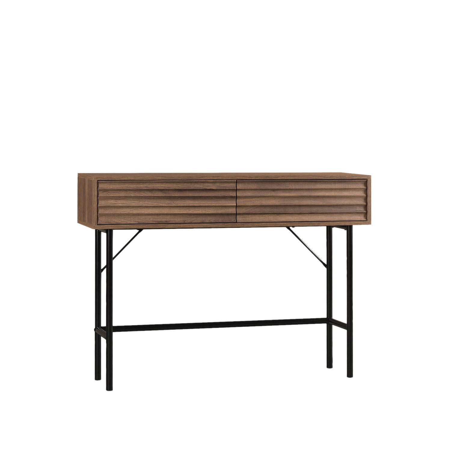 KONSOLENTISCH Evoke Walnuss 110 cm x 81 cm - Walnussfarben, Holzwerkstoff (30/110/81cm) - Klast Home