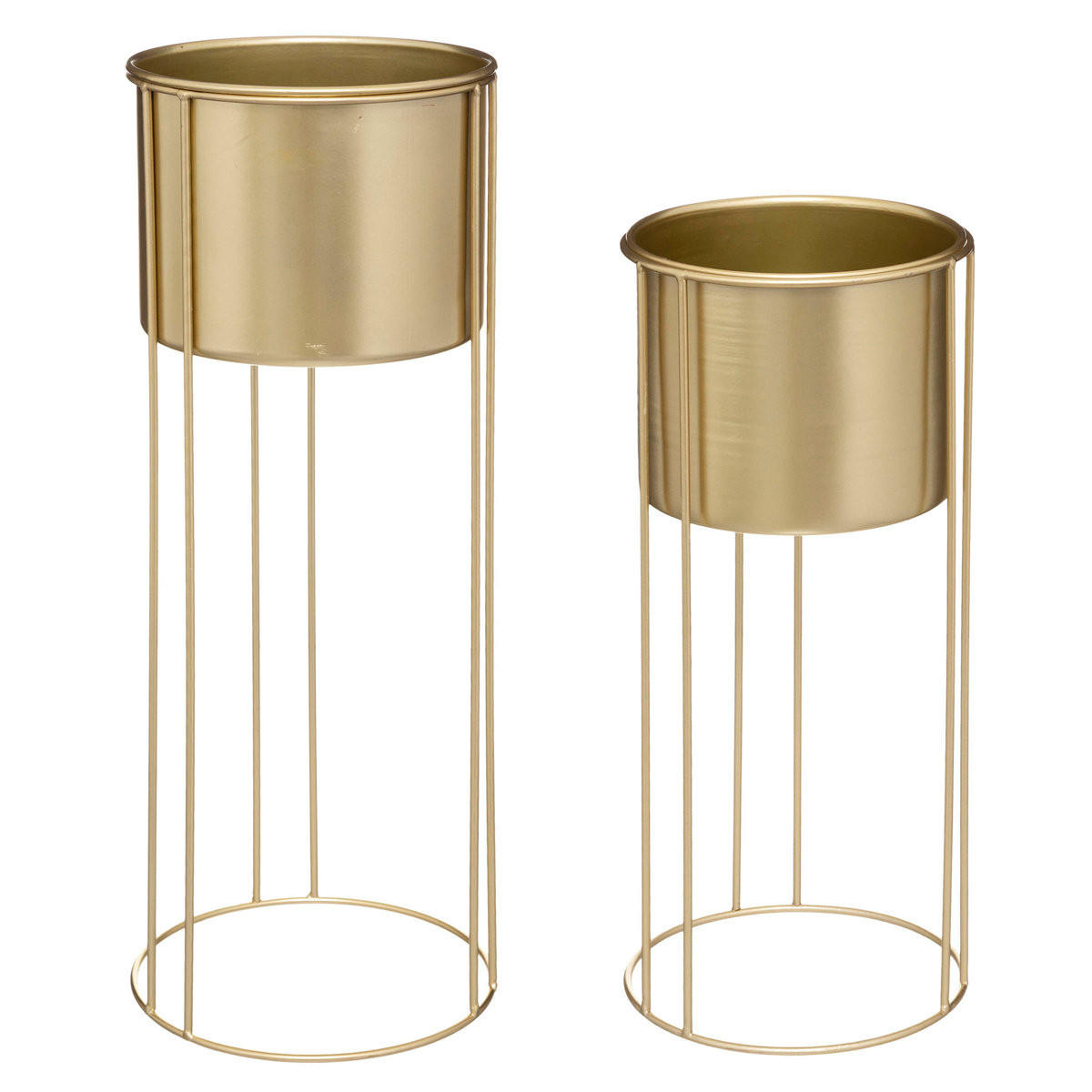 Atmosphera Createur d´interieur Blumenständer Gold 21x58x17 cm