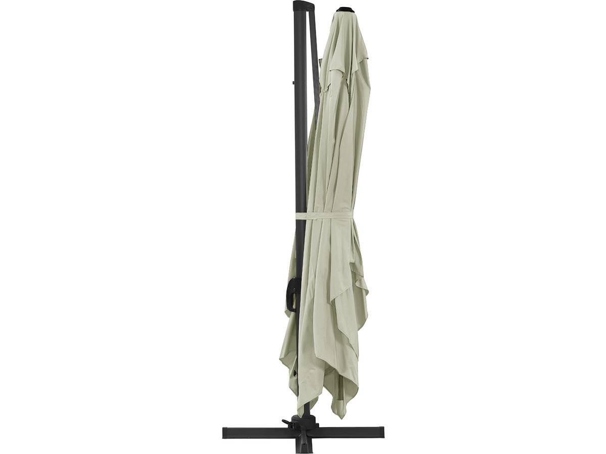 SONNENSCHIRM sun 4 Ekru - Beige, Metall (400/300cm) - Habitat Garten