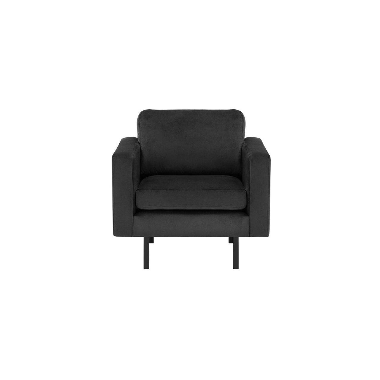 SESSEL Lioni-Kronos 7 - Schwarz, Holz/Textil (83/84/94cm)