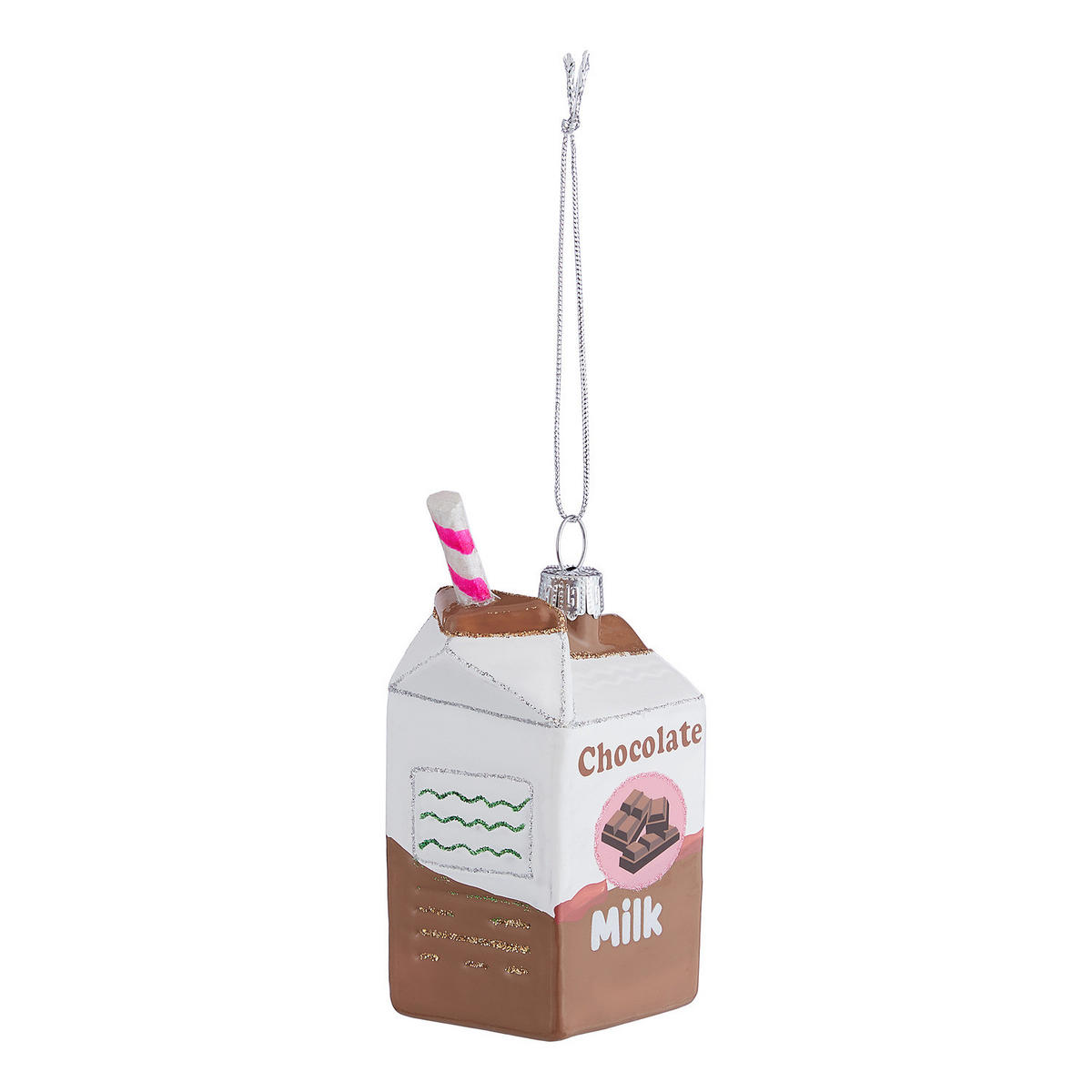 BAUMANHÄNGER Hang On Trinkschokolade - Hellbraun, Glas (4/10/6cm) - Butlers