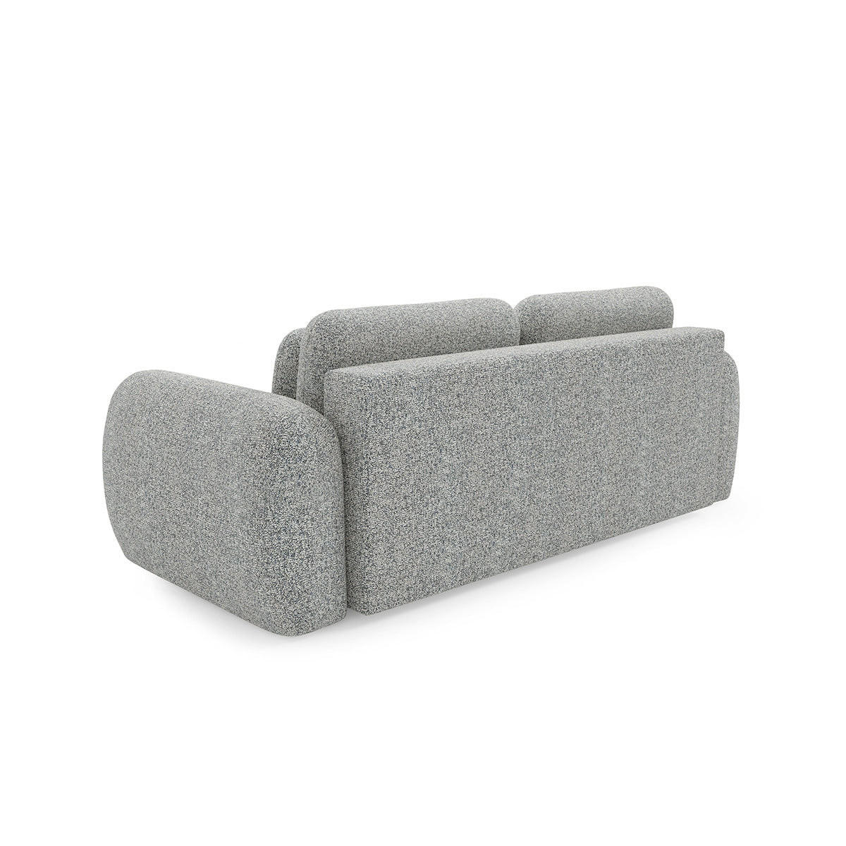 SOFA Carmela 3 Sitzplätze Grau - Grau, Holz (266/95/121cm) - Petits-meubles