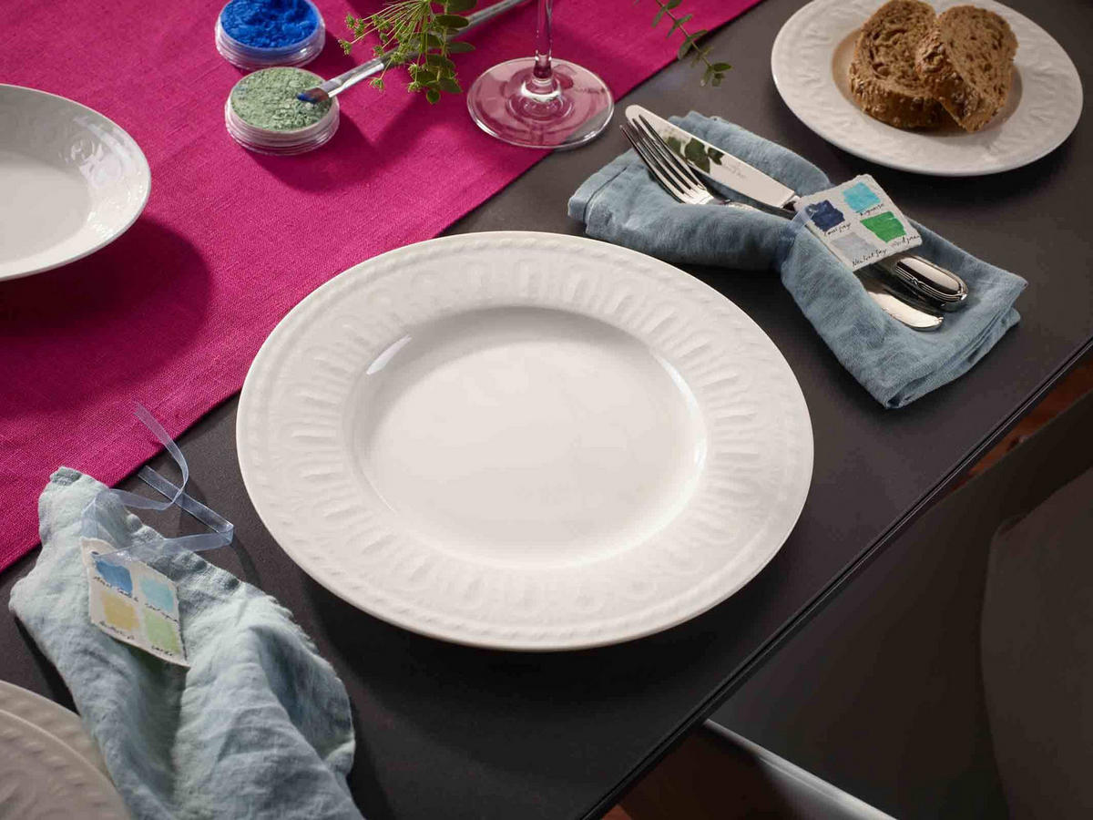 SPEISETELLER Cellini weiß ø 27 cm 6er Set - Weiß, Keramik (27cm) - Villeroy & Boch
