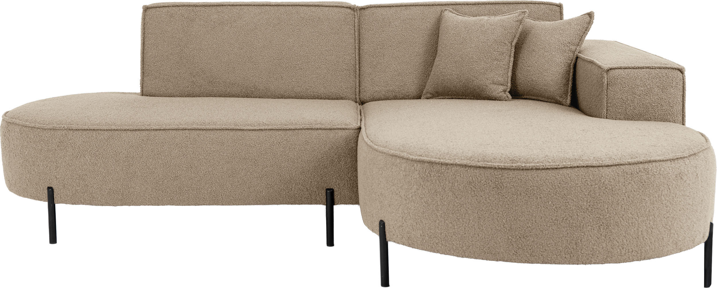 WFL Group Ecksofa Sand 241x168 cm