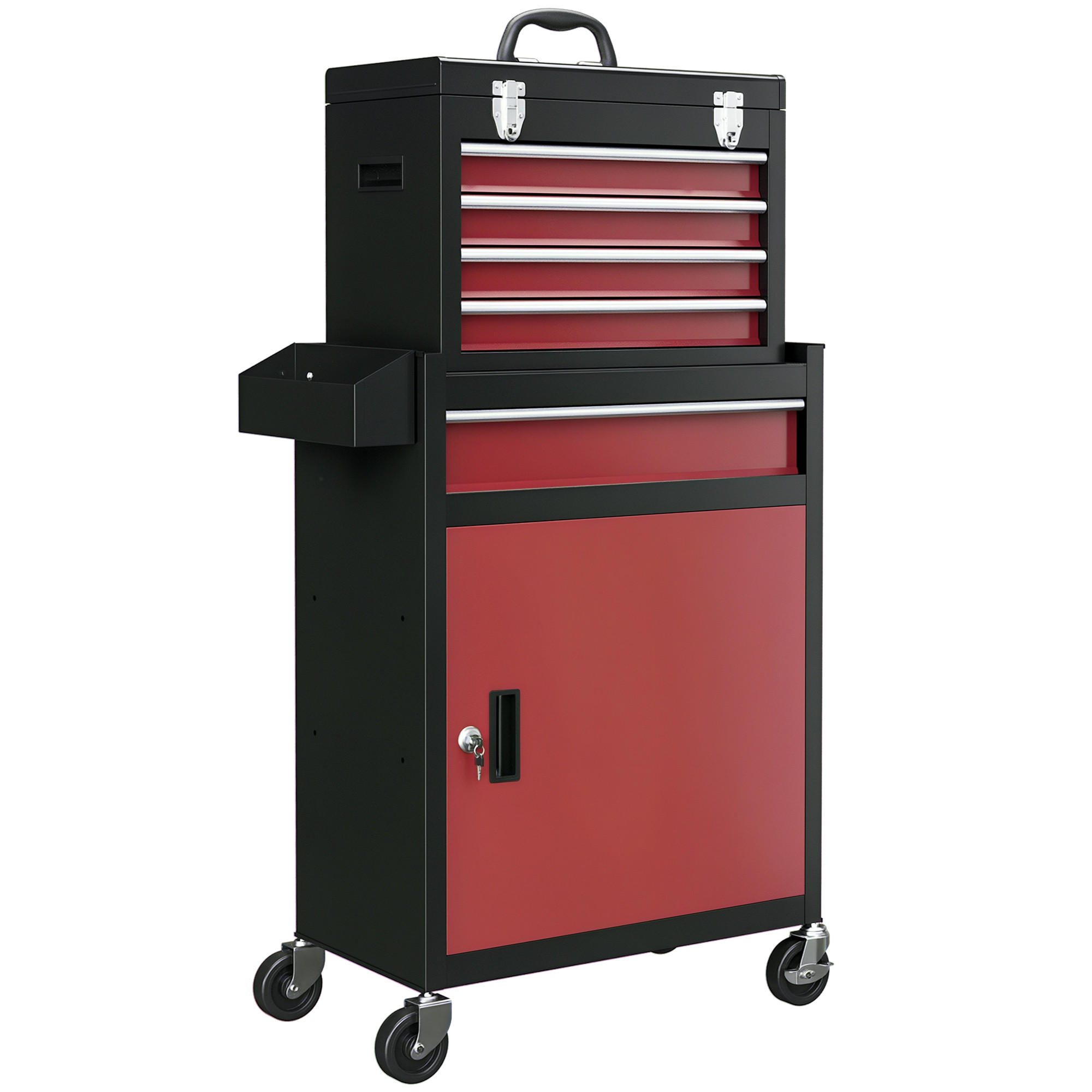 WERKZEUGSCHRANK DE-10572 Rot - Rot, Metall (28/102/60cm) - ComfortXL