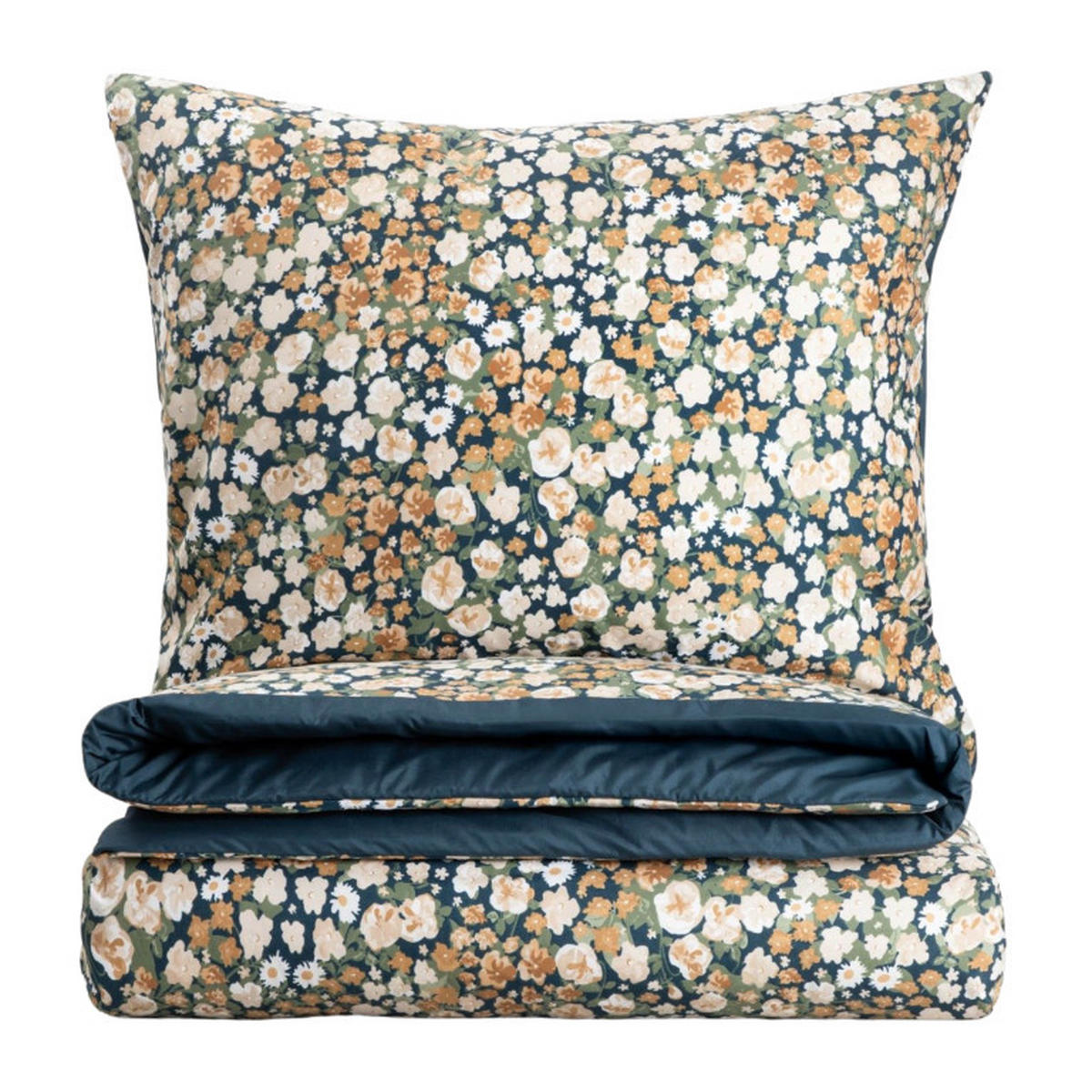 BETTWÄSCHE Allison Mikrofaser 160/200 cm - Grün, Textil (160/200cm) - Homla