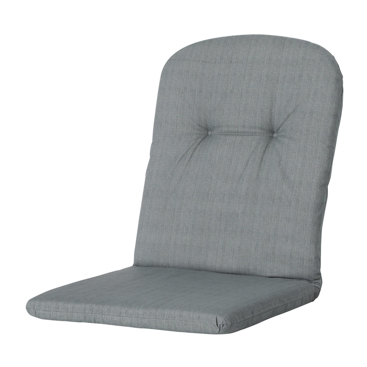 GARTENSTUHLKISSEN Basic 96/45 cm 4er-Set - Grau, Textil (45/5/96cm) - Madison