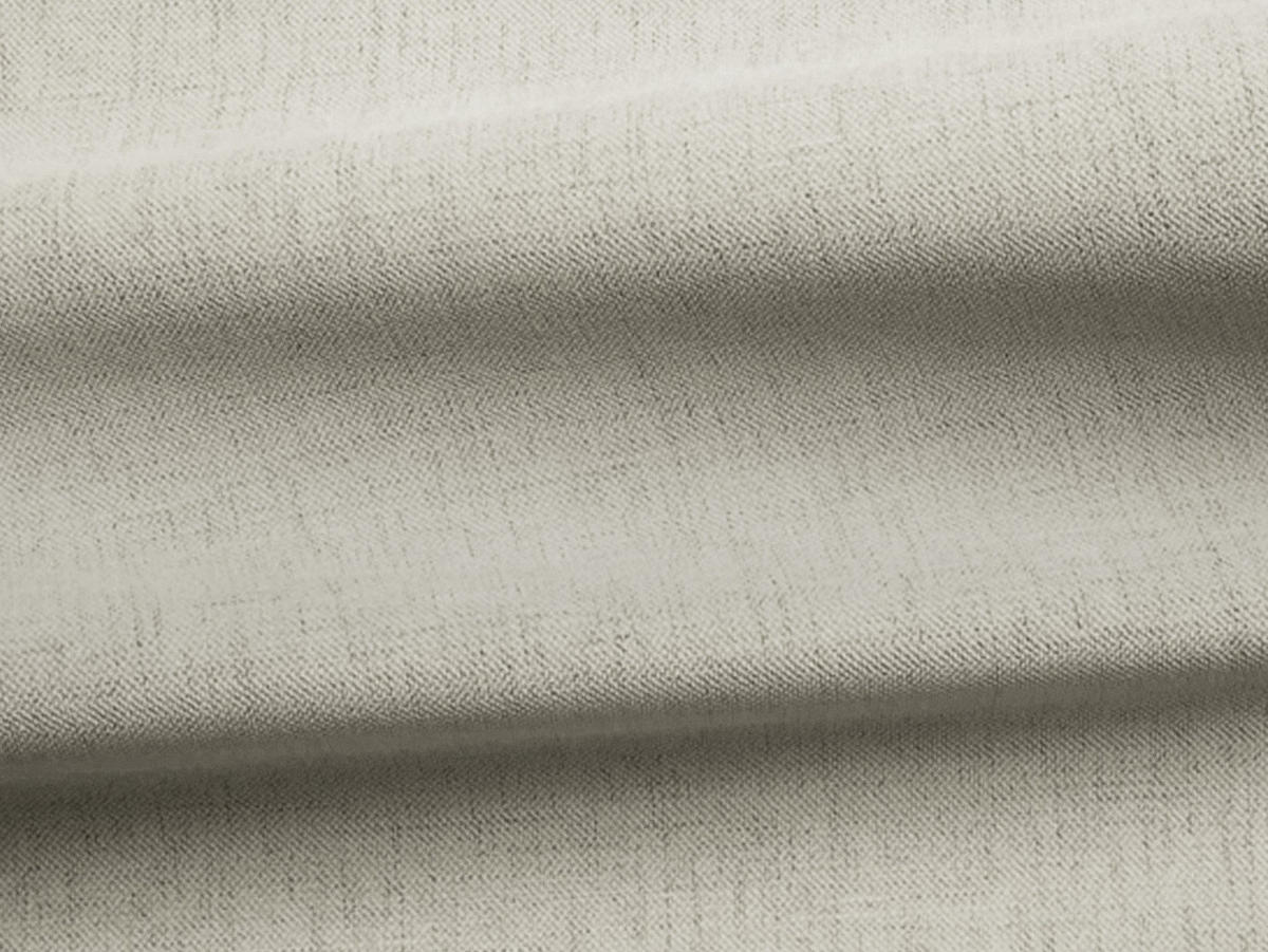 POUF Strukturstoff Beige - Beige/Schwarz, Holzwerkstoff/Kunststoff (75/37/75cm) - Makamii