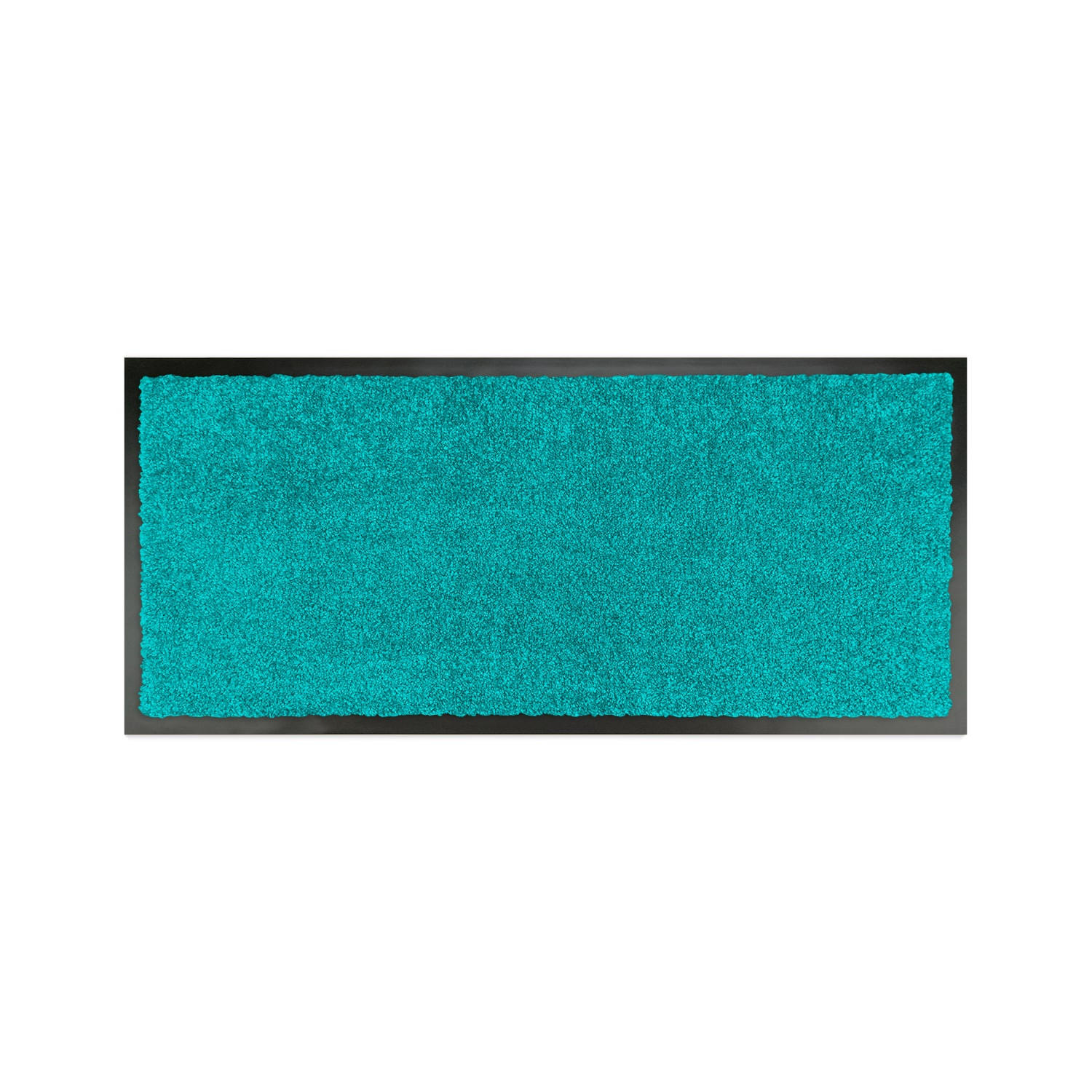 FUSSMATTEN FÜR INNEN & AUßEN TÜRMATTE - Petrol, Textil (58/180cm) - WohnDirect