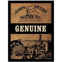 MAGNET 6/8 cm John Deere GENUINE - Multicolor, Metall (6/8/0.1cm) - Nostalgic-Art