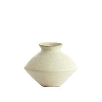 VASE Beato Weiß Ø30/23 cm - Weiß, Keramik (23cm) - Light & Living
