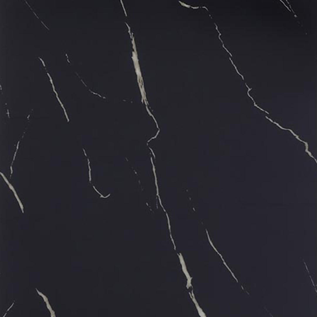 WANDPANEELE 1.8m²/10-TLG. Wasserdicht Selbstklebend Marmormuster Schwarz - Schwarz, Kunststoff (30/60/0.2cm) - Livingandhome