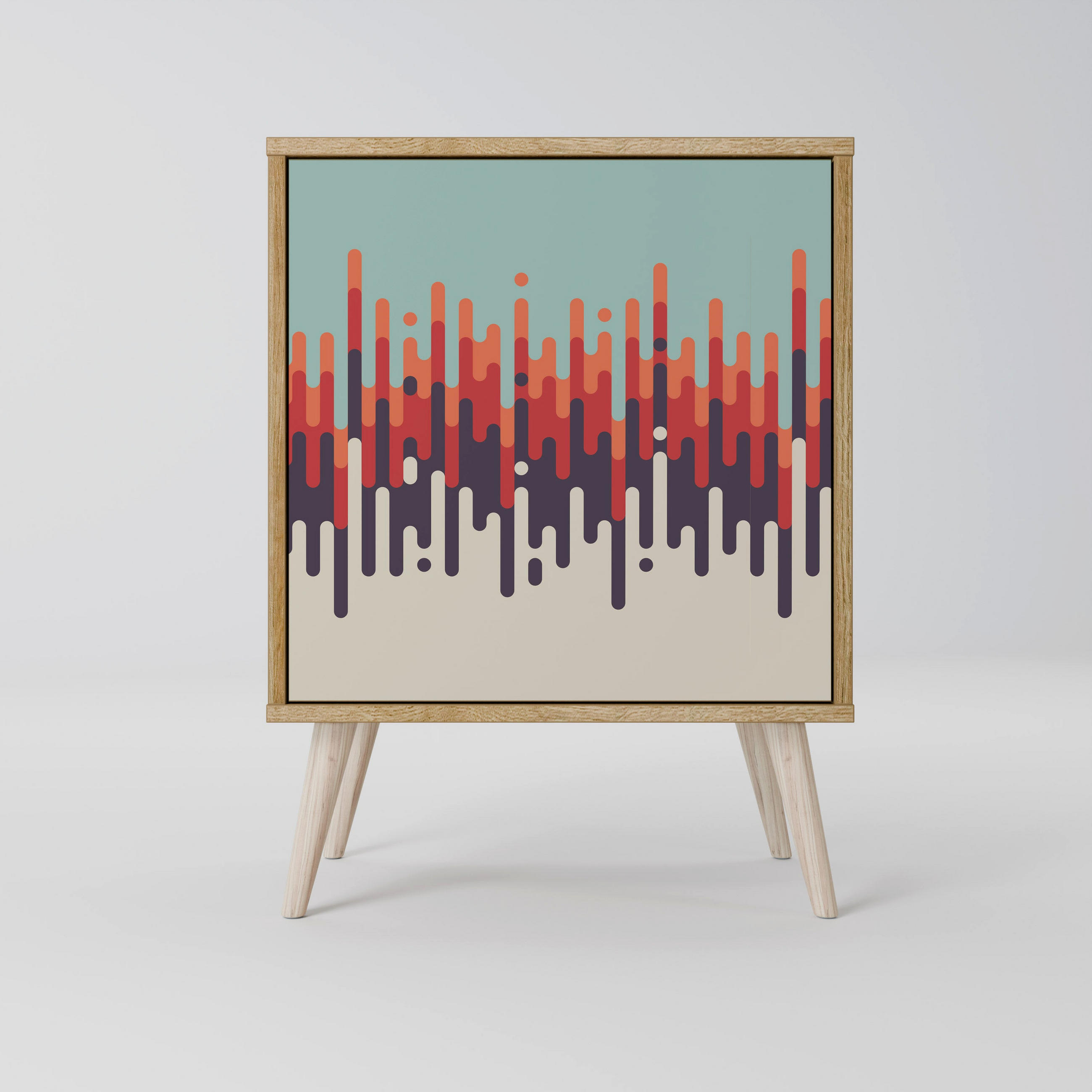 SpaceRebels Sideboard Eiche 57.5x77.5x42 cm