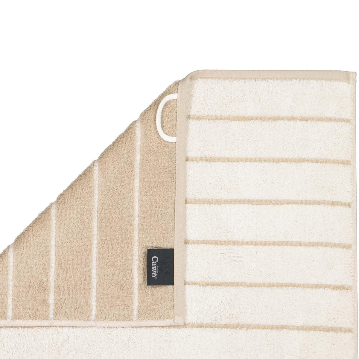 GÄSTETUCH Unisex Balance Beige 3er Pack Baumwolle - Beige, Textil (30/50cm) - Cawoe