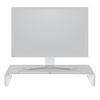 MONITORSTÄNDER Tower weiß 58/8/24 cm - Weiß, Metall (58/24/8cm) - Yamazaki