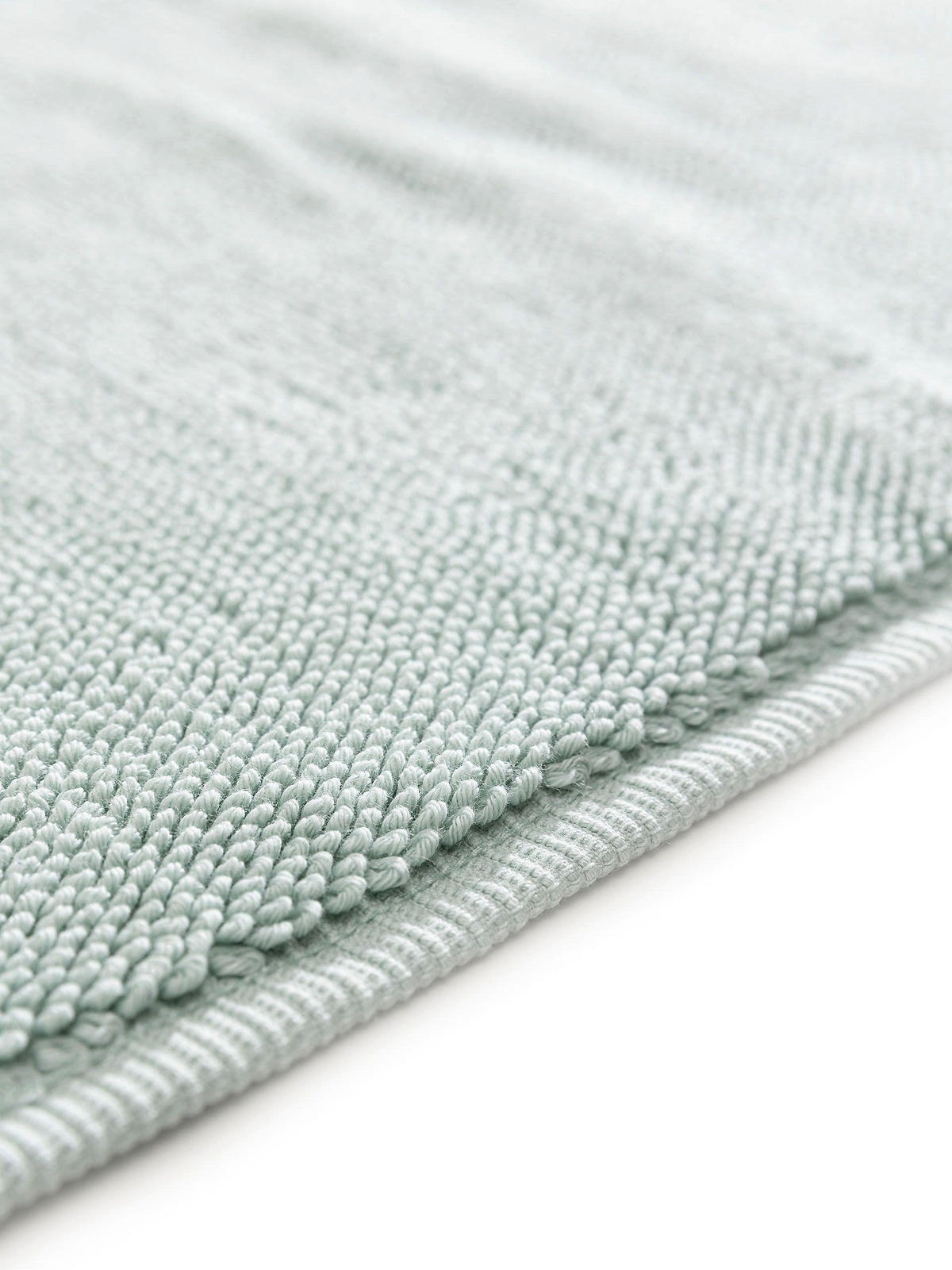 BADEMATTE Ole Mint 50x80 cm - Mintgrün, Textil (50/80cm) - benuta Nest