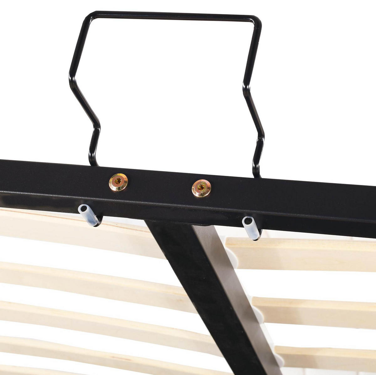 POLSTERBETT mit Stauraum 140x200 cm Samt Beige - Beige, Metall (140/200cm) - Meubliv