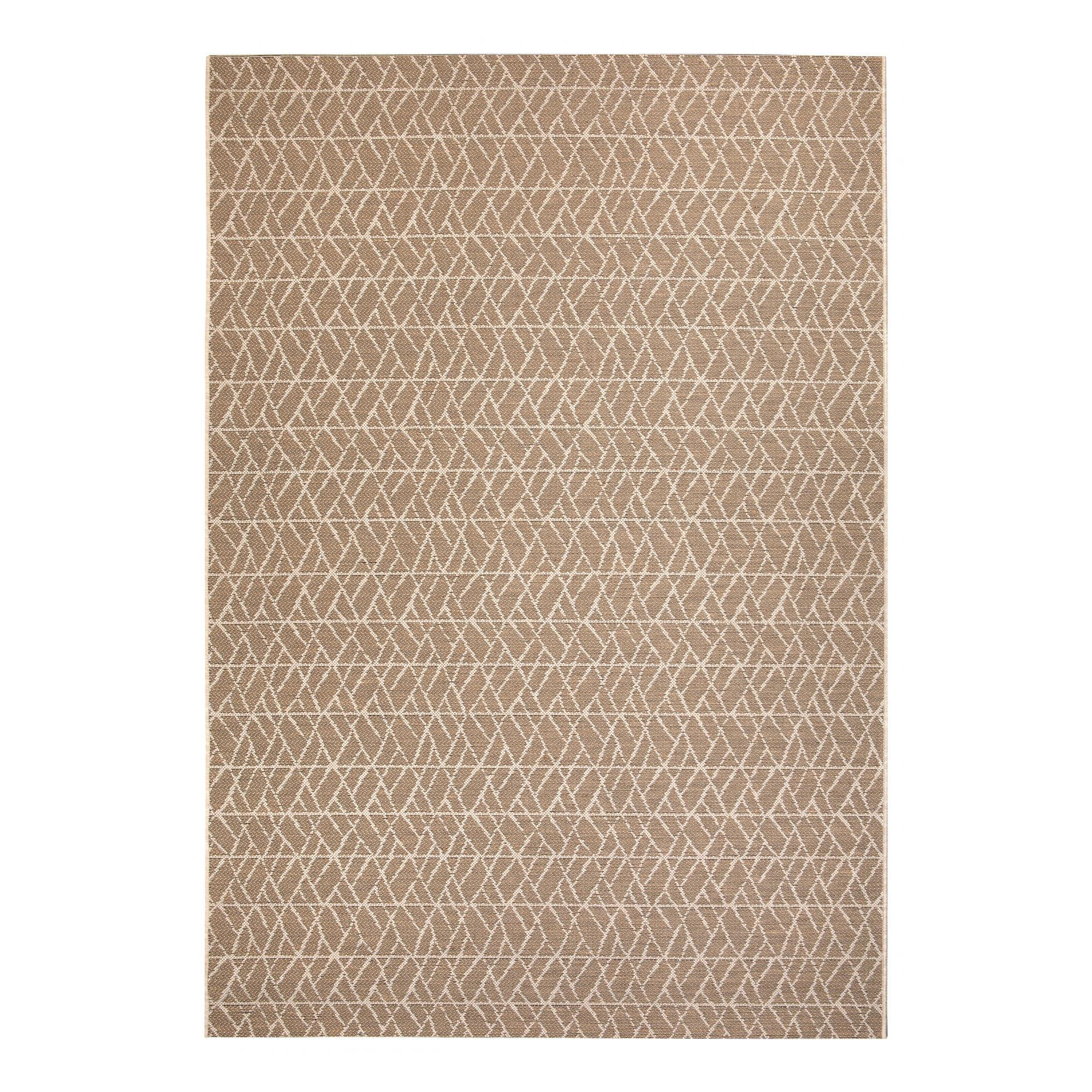 OUTDOOR-TEPPICH Adam 2 leinen 200 x 290 cm - Braun, Textil (200/290cm) - Vivaraise