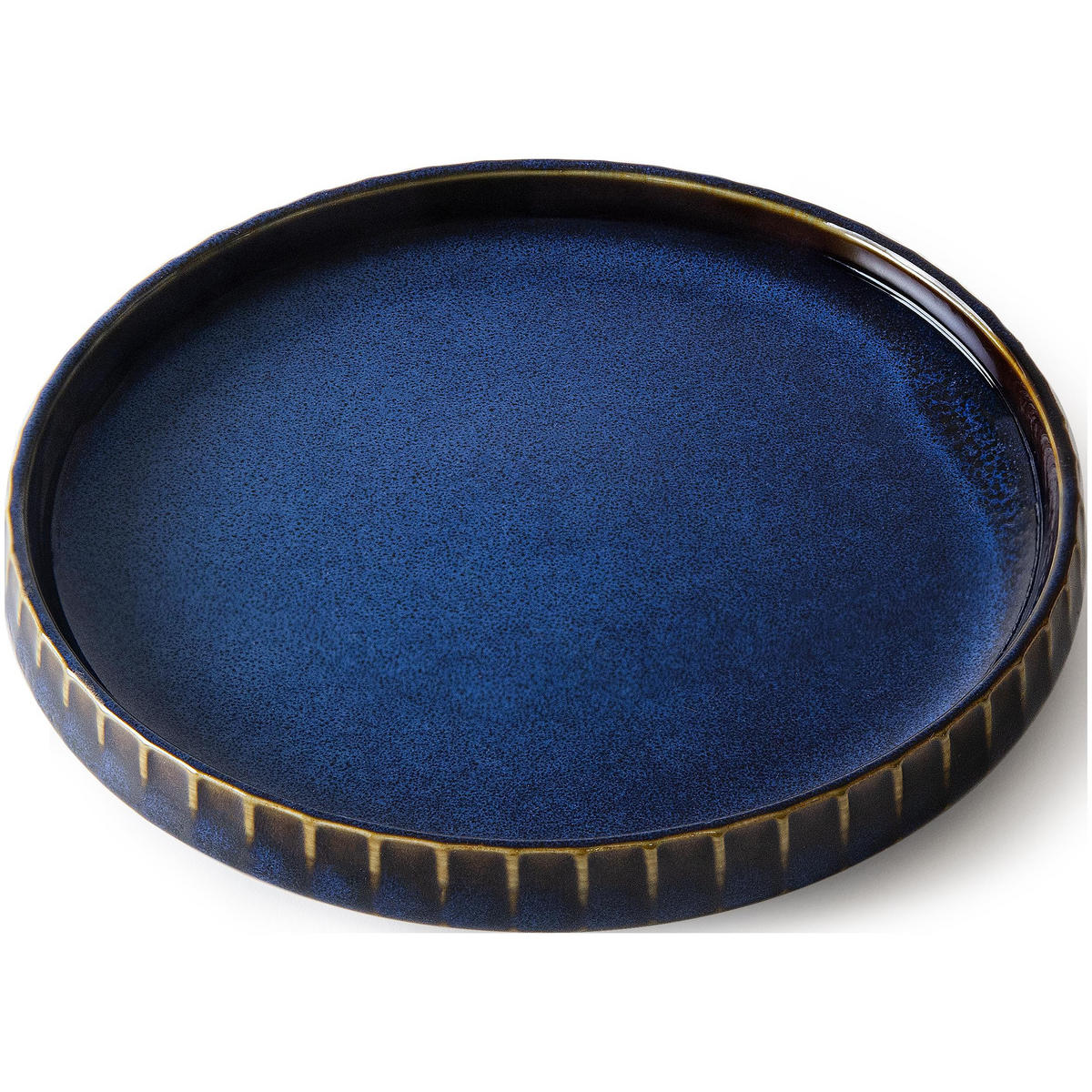 TEESERVICE AD STRIPES 6 PERSONEN, 18-tlg - Dunkelblau, Keramik (21/9/21cm) - KONSIMO®