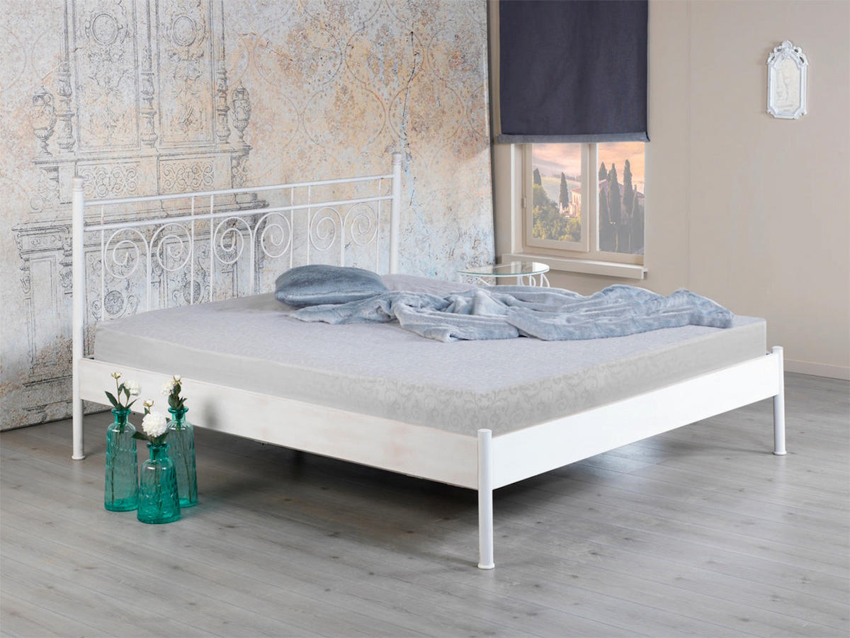 METALLBETT Ida / 90 x 220 cm / schwarz - Schwarz, Metall (90/220cm) - BED BOX