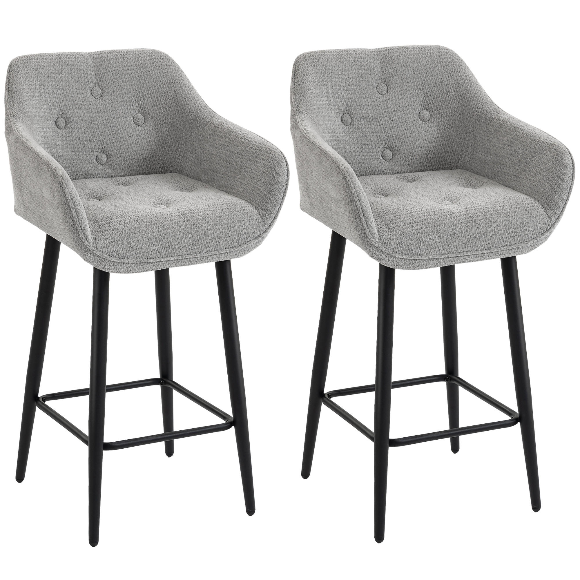 Pangivo Barhocker Grau 45x91x51 cm