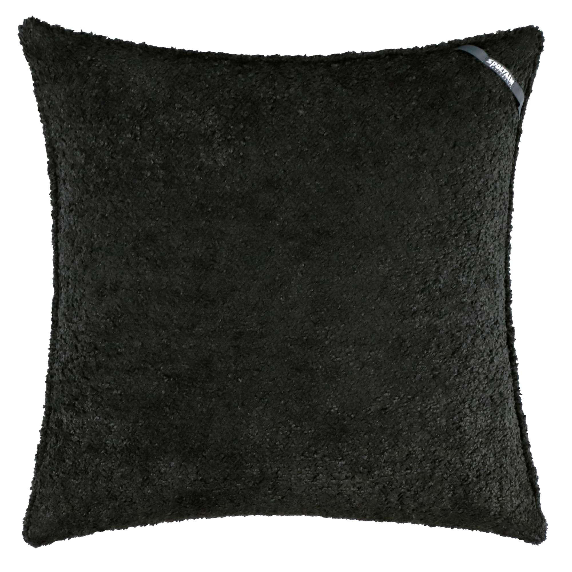 ZIERKISSENHÜLLE SOFT BOUCLÈ - Anthrazit, Textil (45/45cm) - Sportalm Kitzbühel