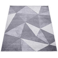 KURZFLORTEPPICH 120/160 cm Bari 874 - Grau, Textil (120/160cm) - Paco Home
