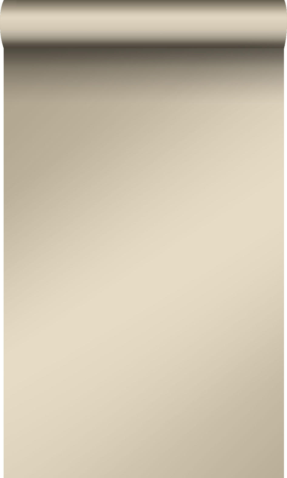 TAPETE Uni 53 cm x 10.05 m - Beige, Papier (53/1000cm) - Origin Wallcoverings