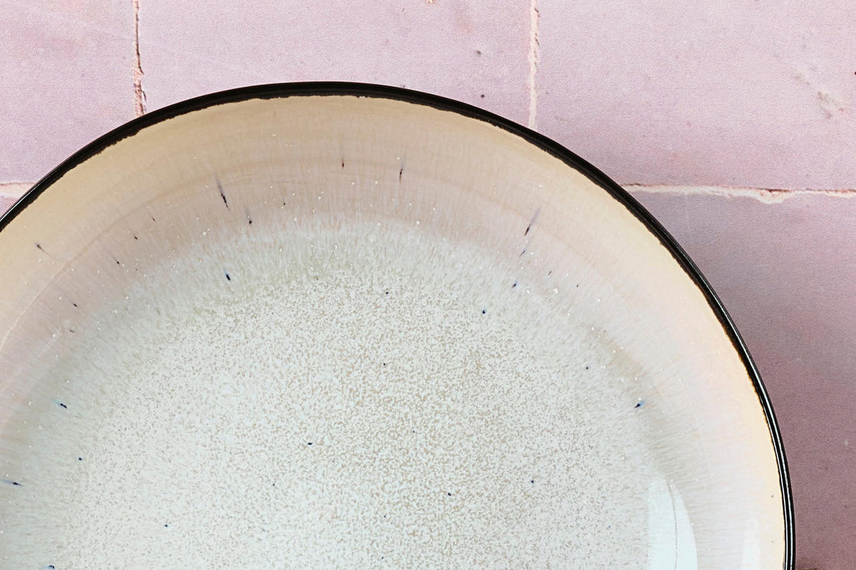 OBSTSCHALE Iris Ø27,5cm und Ø32,5cm - 2er-Set - Elfenbeinweiß - Weiß, Keramik (6.5cm) - Björn