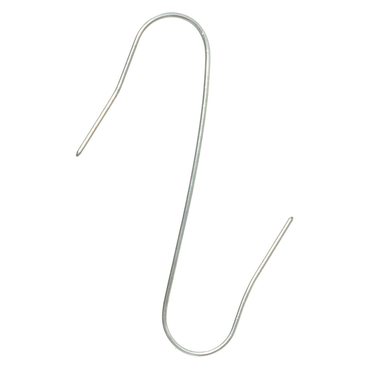 AUFHÄNGER für Weihnachtsdeko 100 Stk. - Silberfarben, Metall (8/8/8cm) - Atmosphera Createur d´interieur