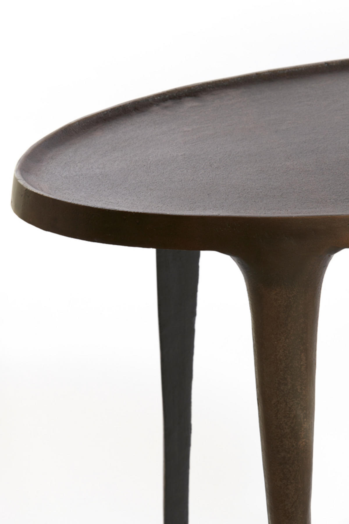 KONSOLENTISCH Arica Braun 110/43/80 cm - Braun, Metall (110/43/80cm) - Light & Living