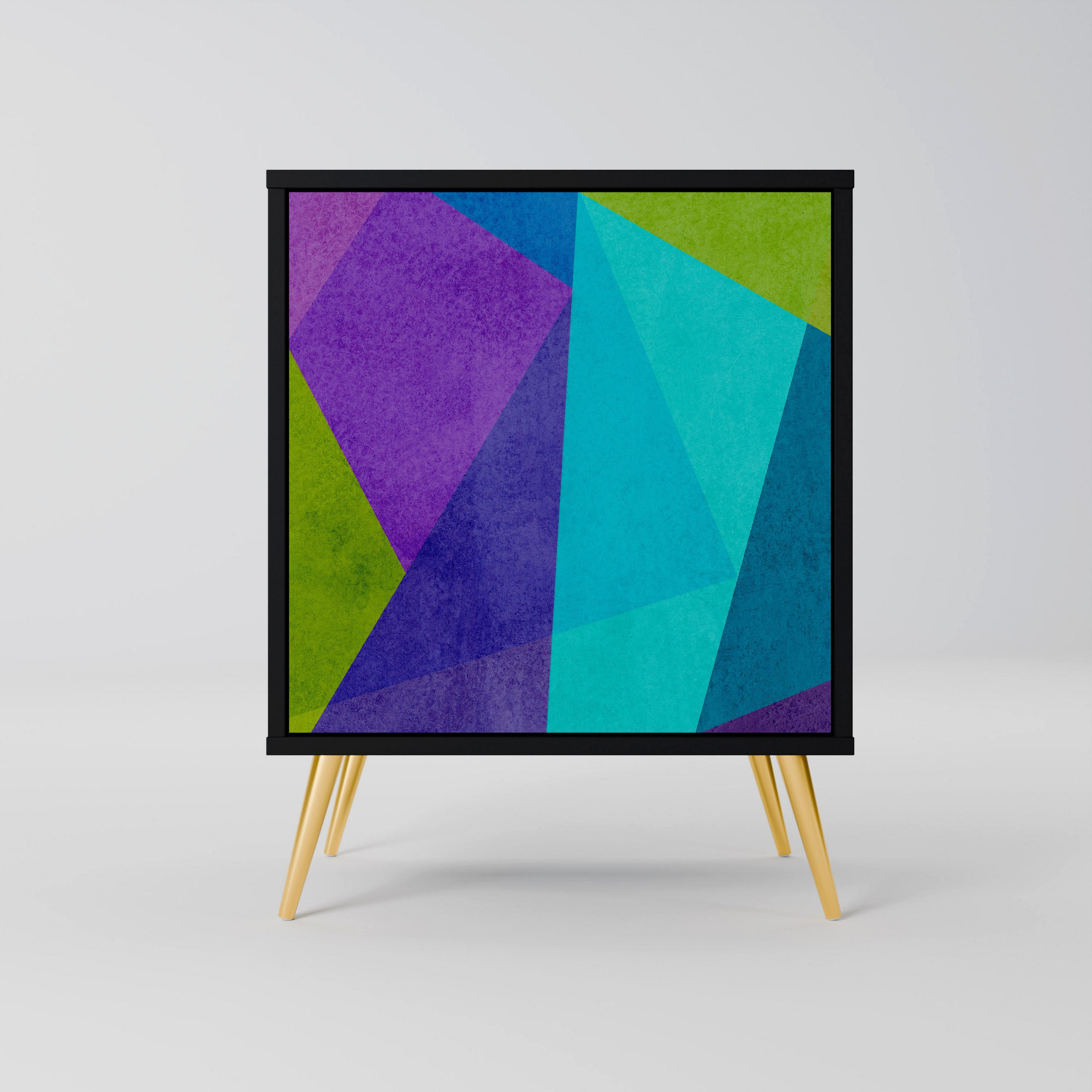 SpaceRebels Sideboard Schwarz 57.5x75.5x42 cm
