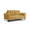SOFA SALVINI 2,5-Sitzer, gelb - Gelb, Holz/Textil (206/88/99cm) - Courtois Laville