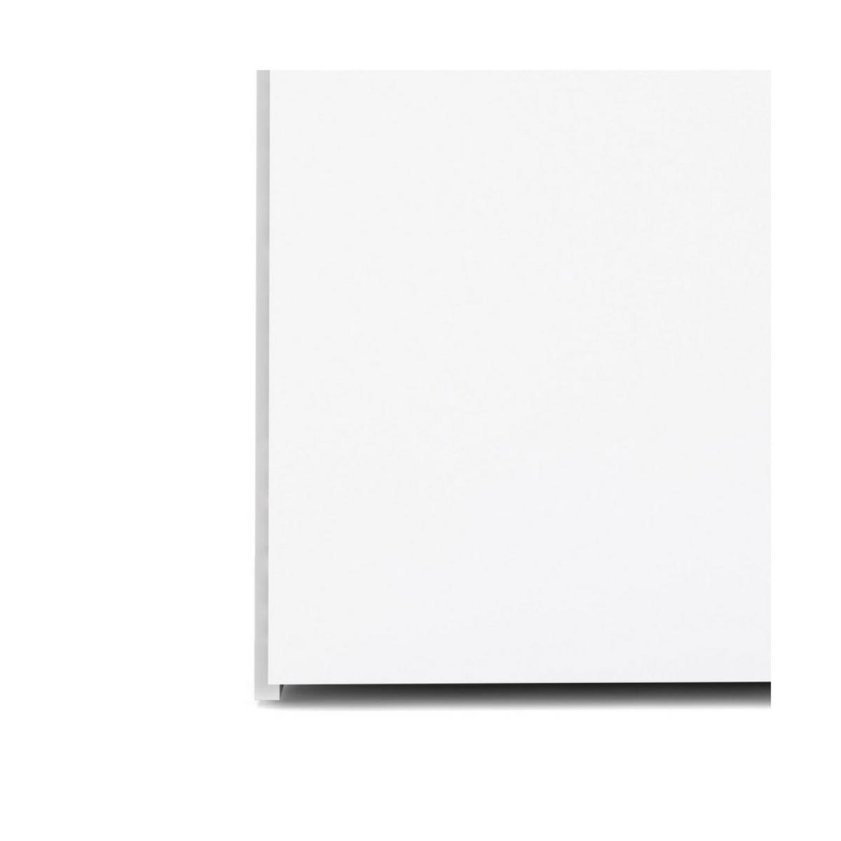 KLEIDERSCHRANK weiß - Weiß, Holzwerkstoff (116/200/50cm) - ebuy24