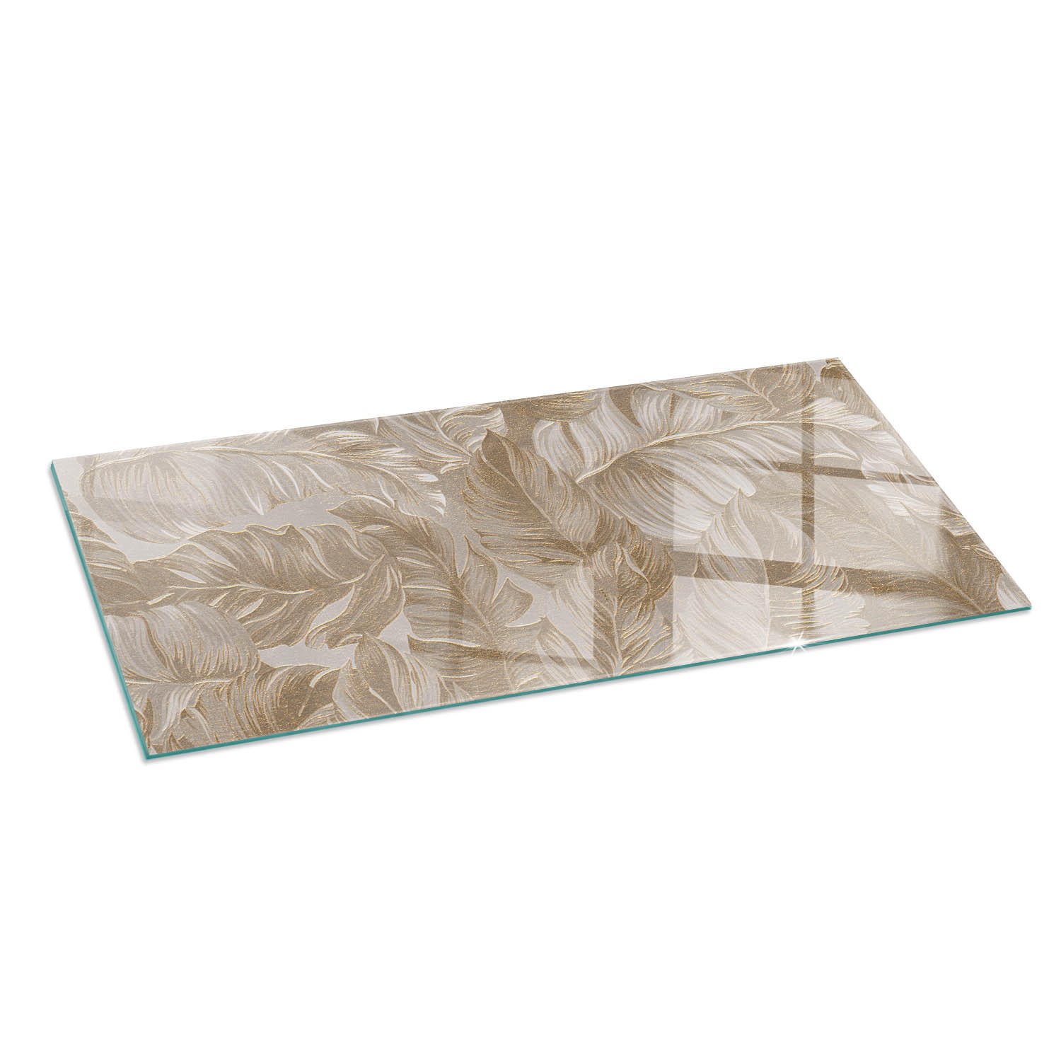 ArtPrintCave Glasplatte Beige 125x50x0.4 cm