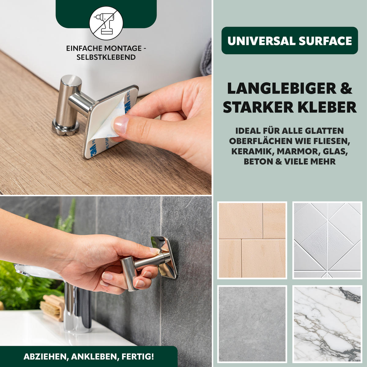 MAGNET SEIFENHALTER 2er Set, Edelstahl - Edelstahlfarben, Metall (6/6/6cm) - bremermann