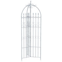 RANKGITTER Metall Antik Weiß - Weiß, Metall (70/234/70cm) - CLP